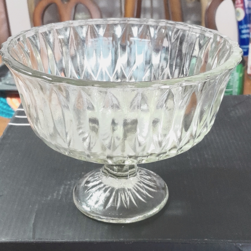 Vase, bowl, candy dish.